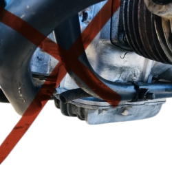 Adapter filtra oleju silnik URAL 650/750 FILTR OLEJU Magistrala olejowa